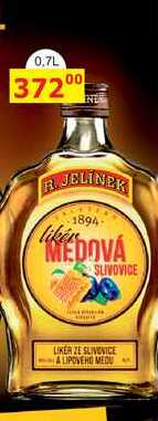 R.JELÍNEK MEDOVÁ SLIVOVICE 0.7l