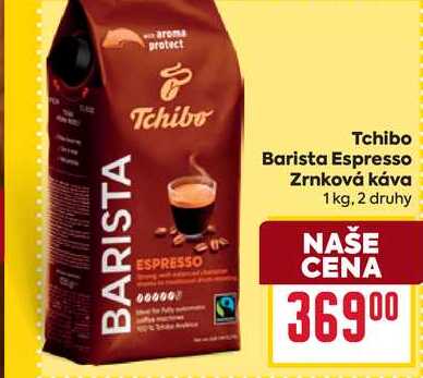 Tchibo Barista Espresso Zrnková káva 1 kg