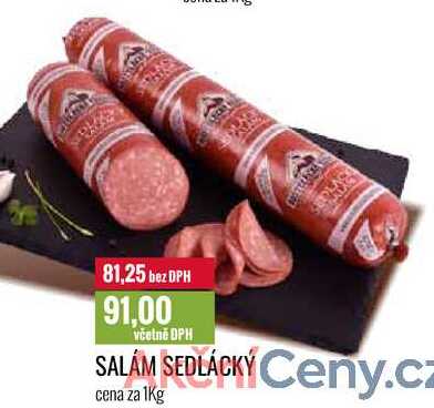 SALÁM SEDLÁCKÝ cena za 1Kg 