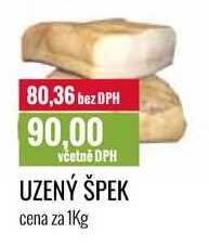 UZENÝ ŠPEK cena za 1Kg 