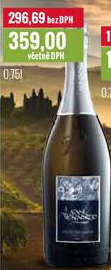 SAN VENANZIO PROSECCO VALDOBBIADENE DOCQ BRUT 0,75l