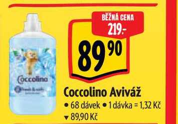   Coccolino Aviváž  68 dávek  