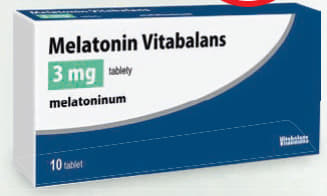 MELATONIN VITABALANS 3 MG