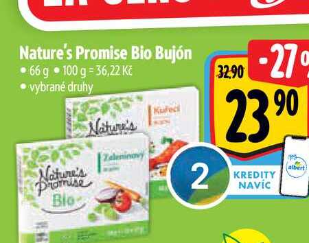 Nature's Promise Bio Bujón • 66 g 