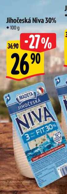 Jihočeská Niva 30% • 100 g  