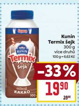 Kunín Termix šejk 300 g 