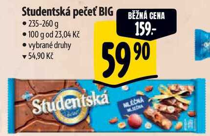 Studentská pečeť BIG, 235-260 g 