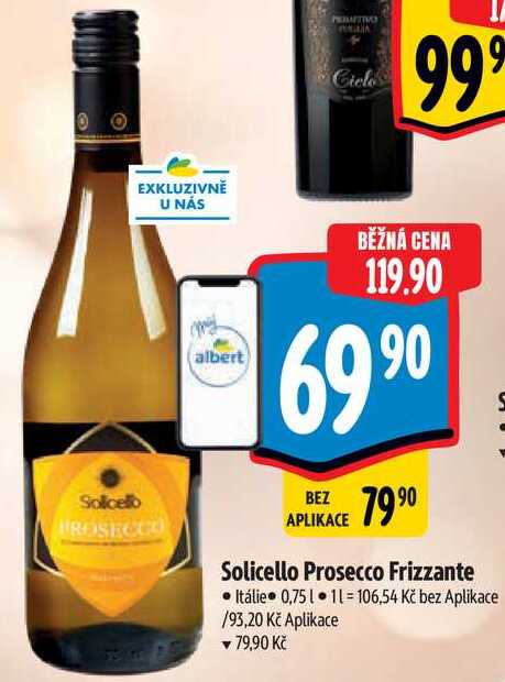 Solicello Prosecco Frizzante, 0,75 l