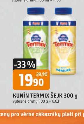 KUNÍN TERMIX ŠEJK 300 g 