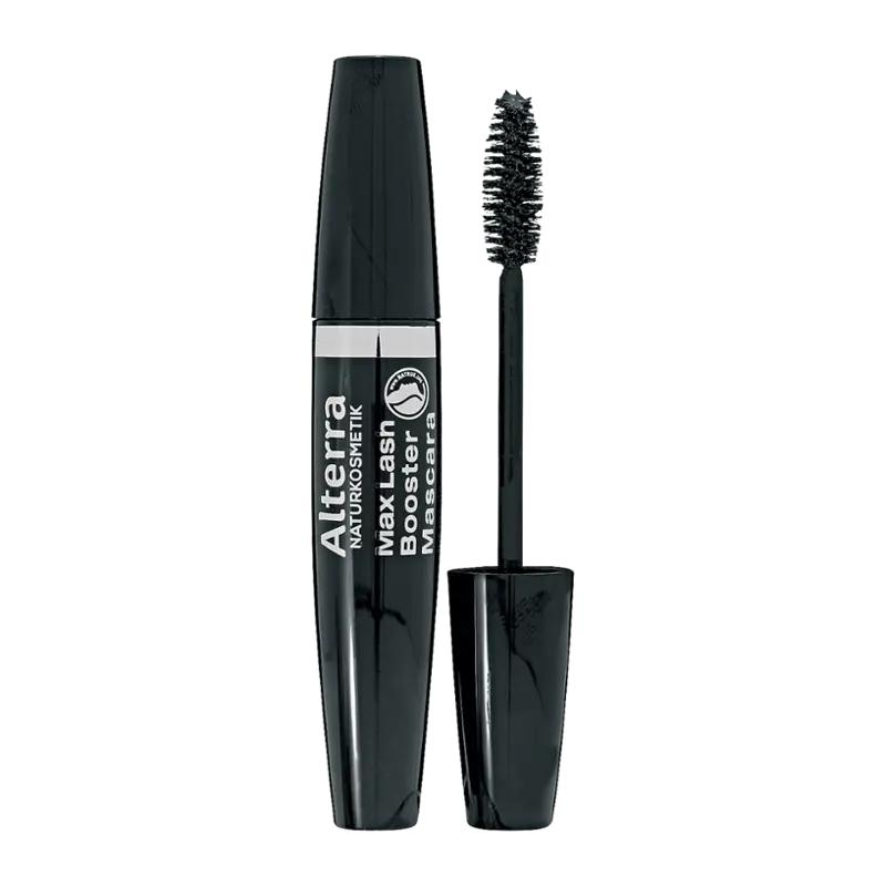 Alterra Naturkosmetik Řasenka Max Lash Booster 02 Dark Brown, 1 ks