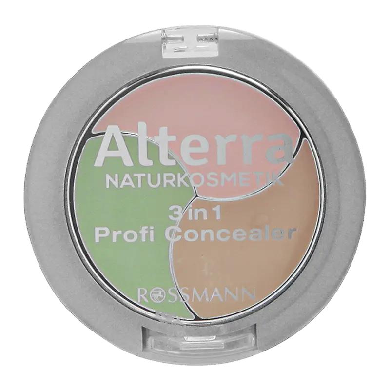 Alterra Naturkosmetik Korektor 3v1, 1 ks