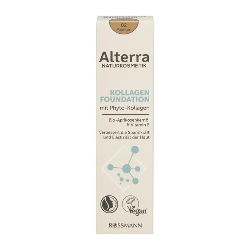 Alterra Naturkosmetik Make-up s kolagenem 02 Medium, 1 ks