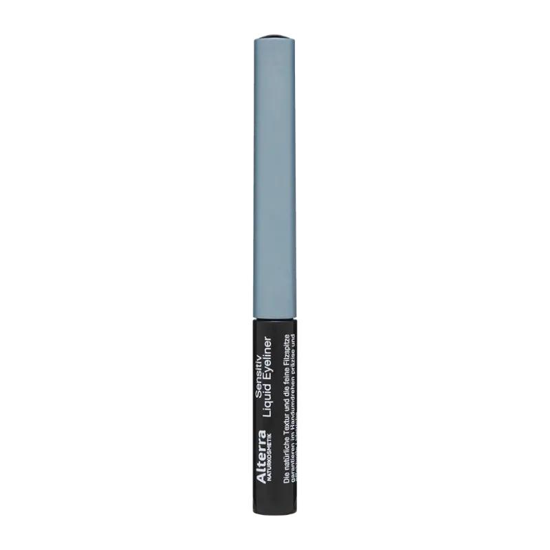 Alterra Naturkosmetik Oční linky tekuté Sensitiv 01 Black, 1 ks