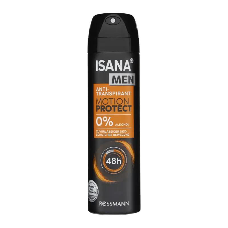 ISANA Men Antiperspirant sprej pro muže Motion Protect, 150 ml