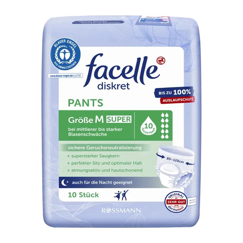 facelle Hygienické kalhotky Super vel. M, 10 ks