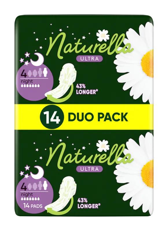 Naturella Hygienické vložky Ultra Night, 14 ks