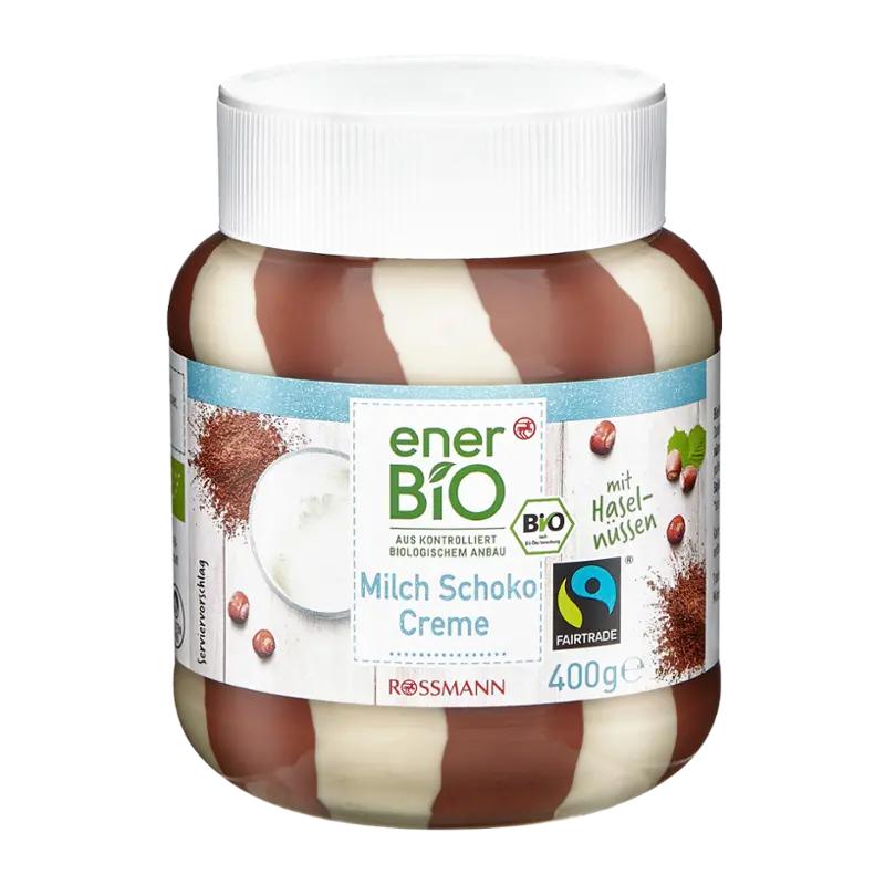 enerBiO BIO nugátovo-mléčný krém, 400 g