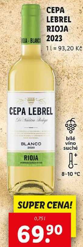 CEPA LEBREL RIOJA 2023, 0,75 l