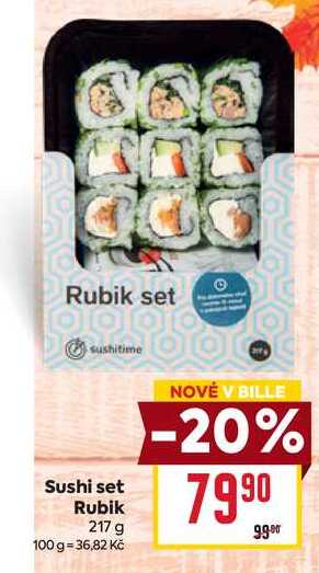 Sushi set Rubik 217 g 