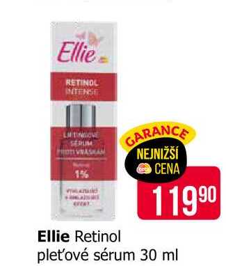 Ellie Retinol pleťové sérum 30 ml 