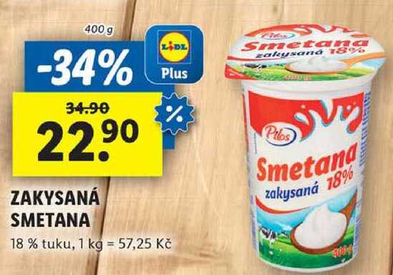 ZAKYSANÁ SMETANA, 400 g