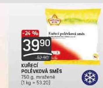 KUŘECÍ POLÉVKOVÁ SMĚS 750 g