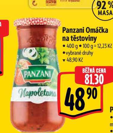  Panzani Omáčka na těstoviny 100 g  