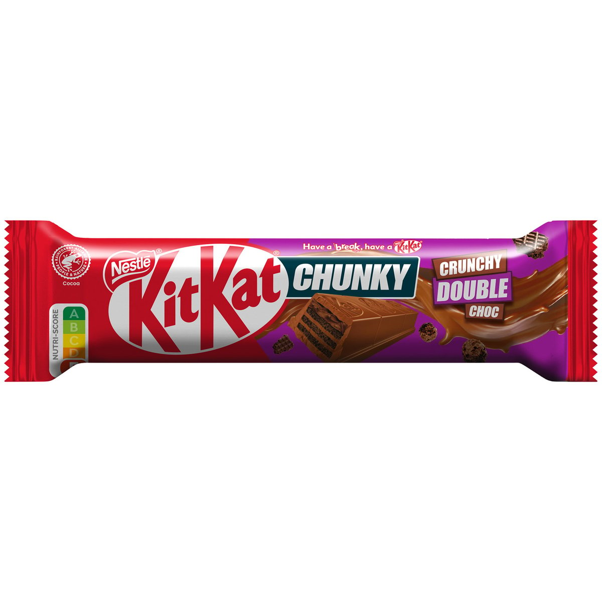 KitKat Chunky Crunchy Double Choc čokoládová tyčinka