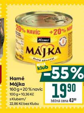 Hamé Májka 160g