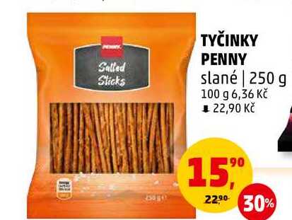 TYČINKY PENNY slané, 250 g