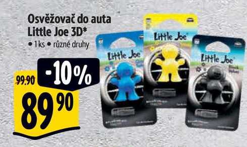 Osvěžovač do auta Little Joe 3D*