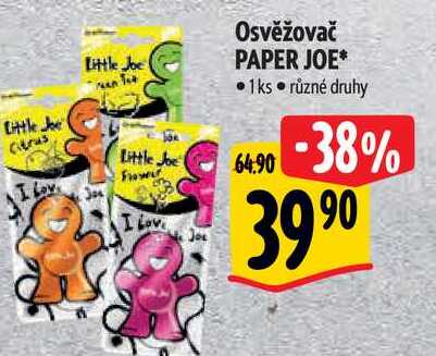 Osvěžovač PAPER JOE* 