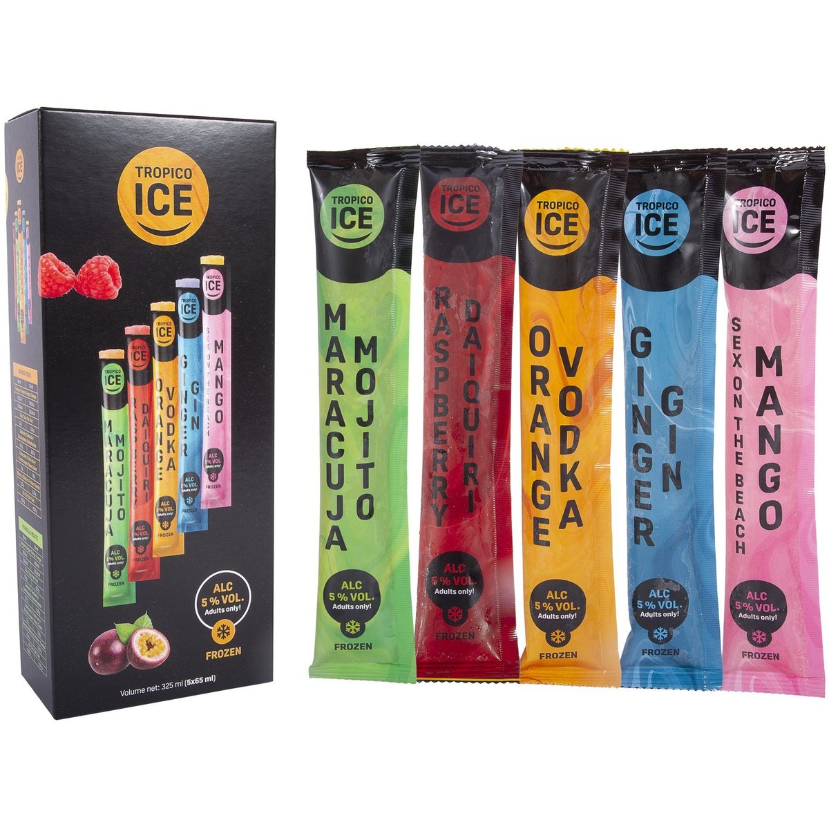 Tropico Ice pops alcohol koktejlové nanuky multipack