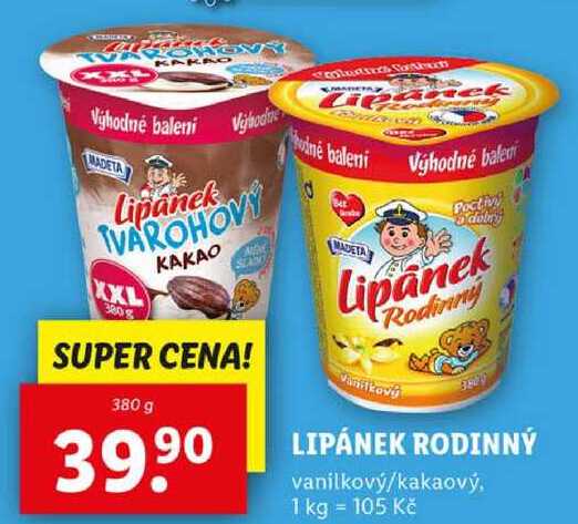 LIPÁNEK RODINNÝ, 380 g