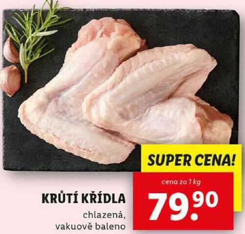 KRŮTÍ KŘÍDLA, cena za 1 kg