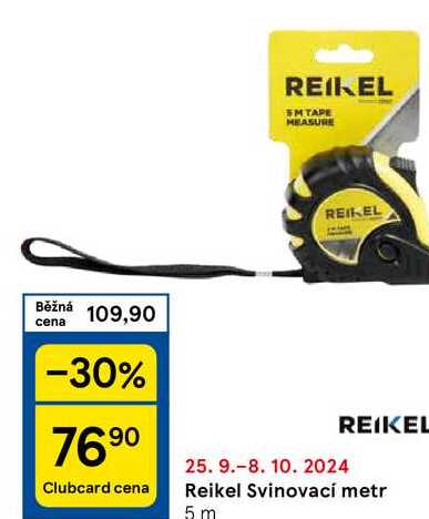 Reikel Svinovací metr 5 m