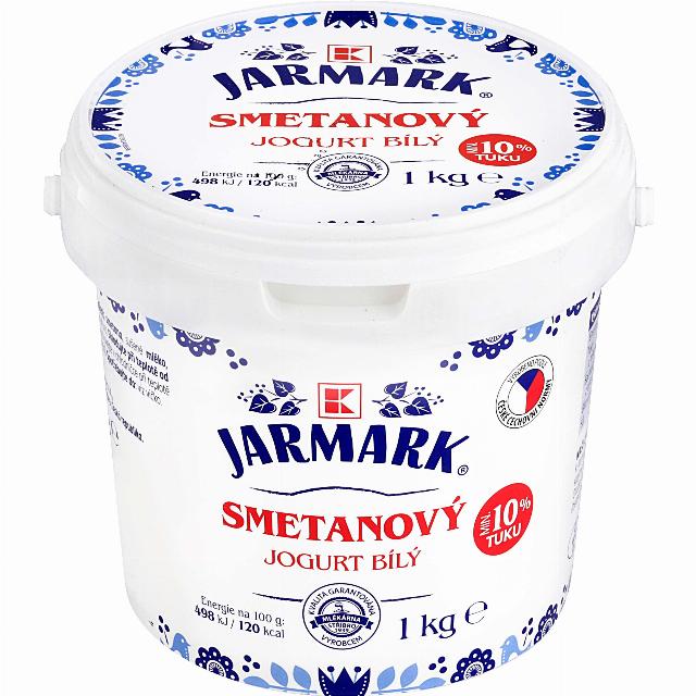 K-Jarmark smetanový jogurt bílý