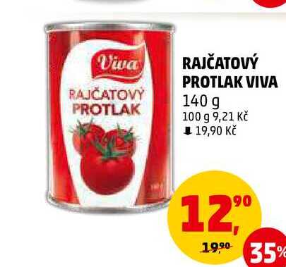 RAJČATOVÝ PROTLAK VIVA, 140 g 