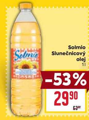 Solmio Slunečnicový olej 1l