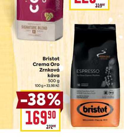 Bristot Crema Oro Zrnková Κάνα 500 g