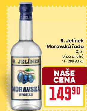 R. Jelínek Moravská řada 0,5l