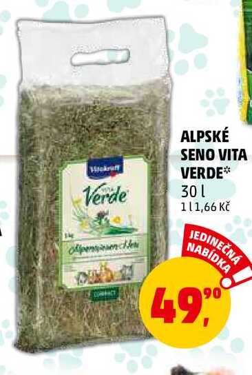 ALPSKÉ SENO VITA VERDE, 30 l 