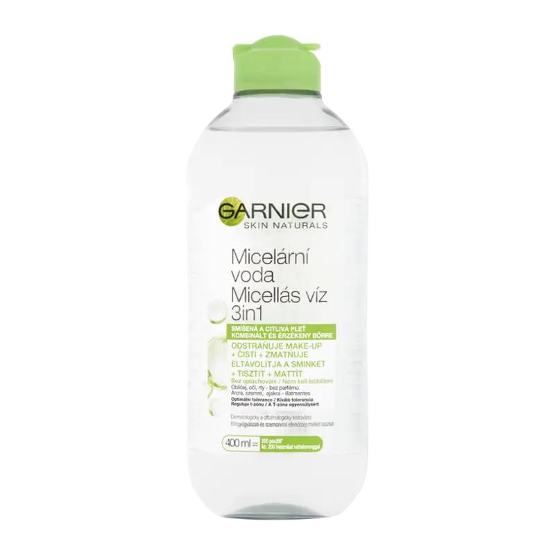 Garnier Micelární voda pro smíšenou a citlivou pleť 3v1, 400 ml