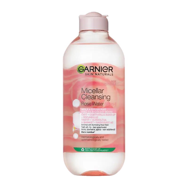 Garnier Micelární voda s růžovou vodou, 400 ml