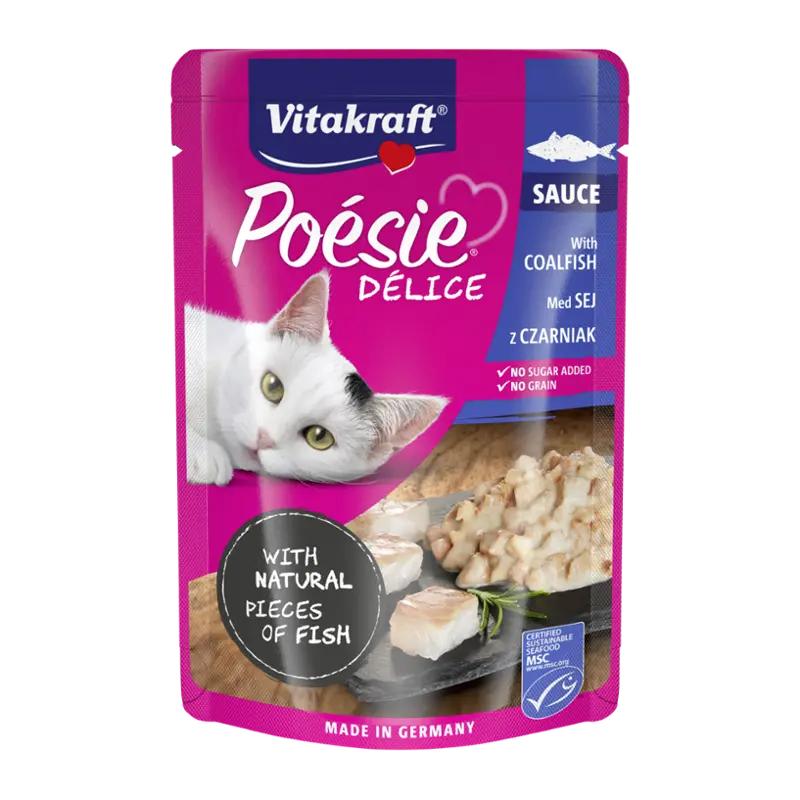 Vitakraft Kapsička Poésie Délice Sauce treska, 85 g