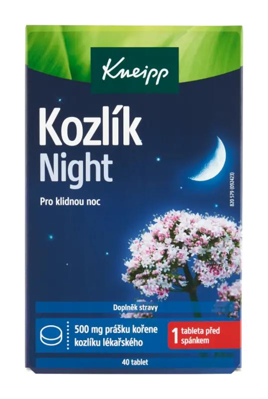 Kneipp Kozlík Night, doplněk stravy, 40 ks