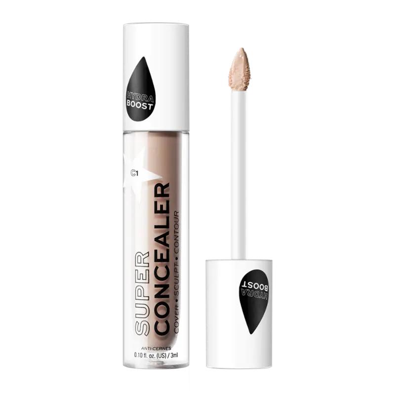 Makeup Revolution Korektor Super Concealer Radiant Matte C1, 1 ks