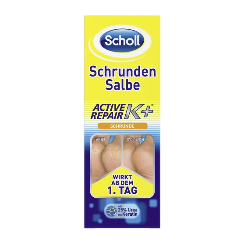 Scholl Krém na praskliny Active Repair K+, 60 ml