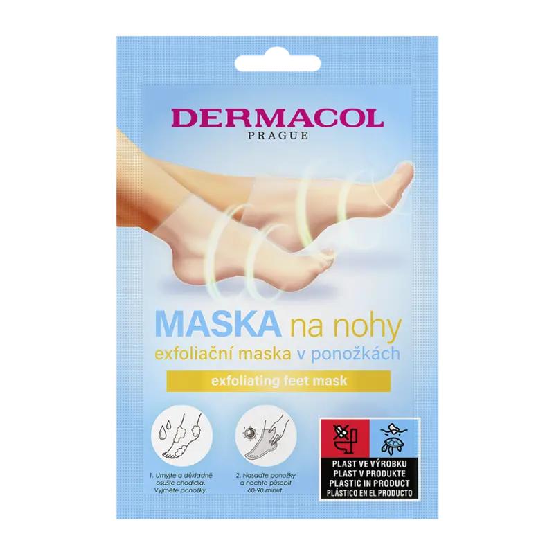 Dermacol Exfoliační maska na nohy v ponožkách, 1 ks