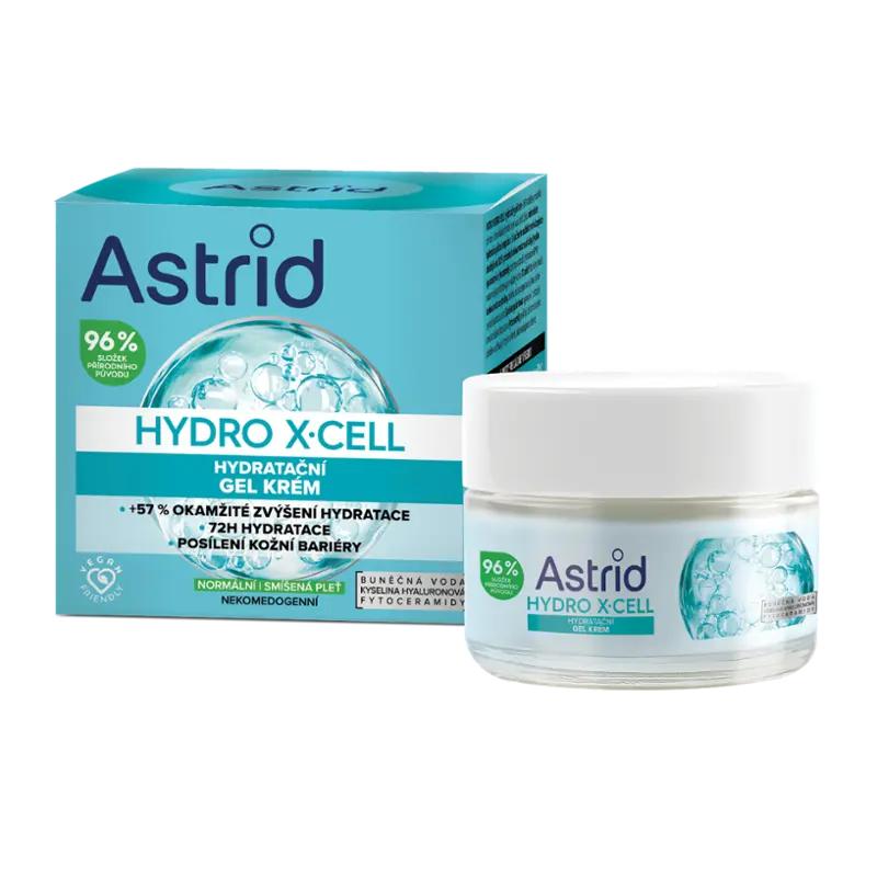 Astrid Hydratační gelový krém Hydro X-Cell, 50 ml